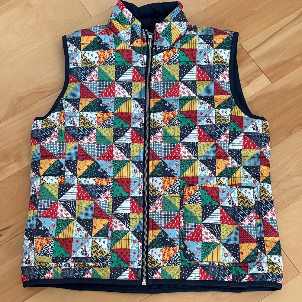 Brooks Brothers Reversible Patchwork Vest